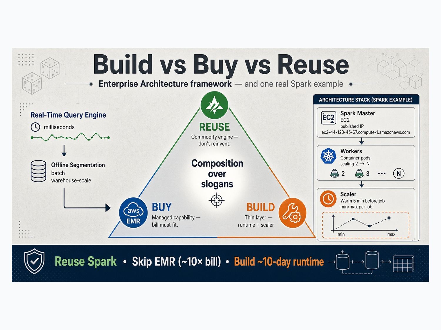 Build vs Buy vs Reuse
